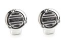 Throttle CVR, Ribbed Chrome