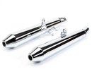 Triumph Silencer Pair